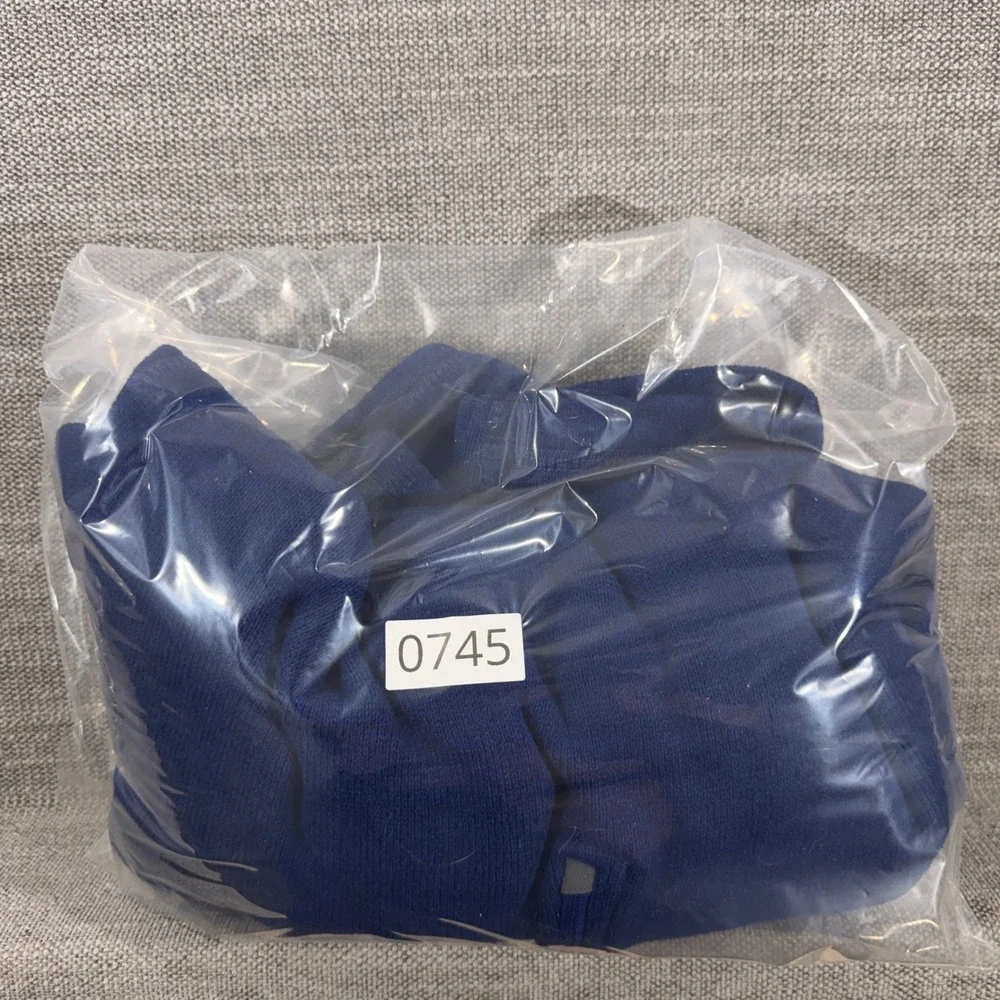 Eddie Bauer 1/4 Zip Fleece‎ Pullover Mens L Blue Good Sleeve Pocket Outdoor